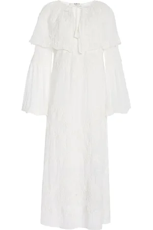SEA Cotton Lace Maxi Dress, , XS
