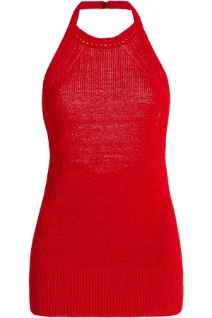 Proenza Schouler Leona Knit Halter Top, , M