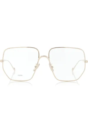 Loewe Curved Square-Frame -Tone Glasses, , OS