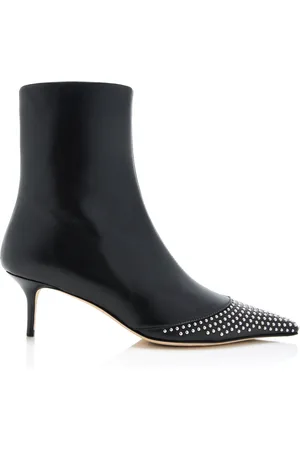 Aeyde Roe Mini Studded Leather Boots, , IT 36