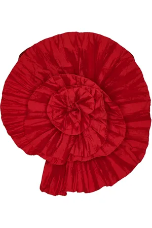 Andres Otalora No Me Olvides Pleated Taffeta Strapless Top, , US 4