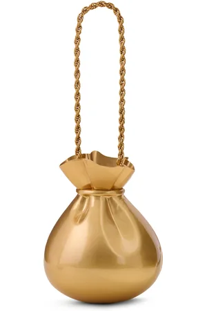 Cult Gaia Palloncino Brass Wristlet, , OS