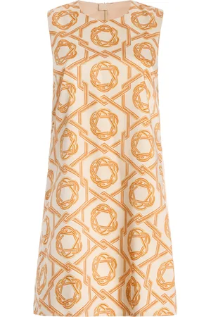 ALEXIS Anicka Printed Crepe Mini Shift Dress, , XS