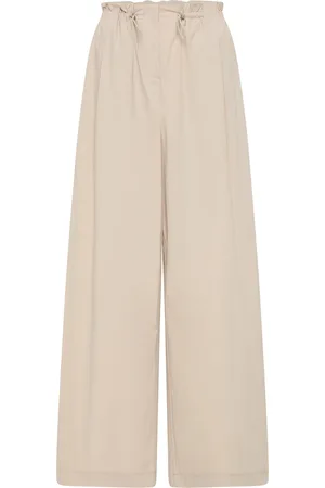 St Agni Corded Cotton-Nylon Wide-Leg Pants, , S