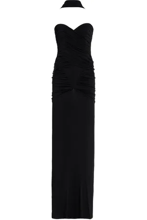 Ilkyaz Ozel Samsara Ruched Jersey Maxi Dress, , FR 34