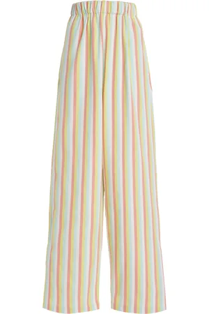 Marrakshi Life Exclusive Cotton-Blend Palazzo Pants, , XS