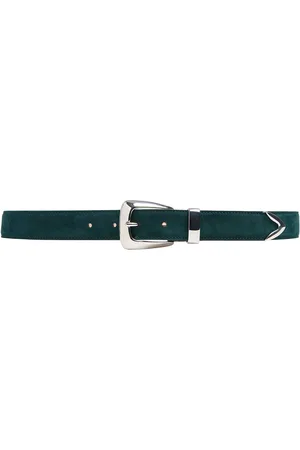 Khaite Benny Suede Belt, , 70 cm