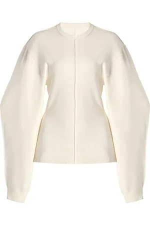Proenza Schouler Carolina Soufflé-Knit Sweater, , XS