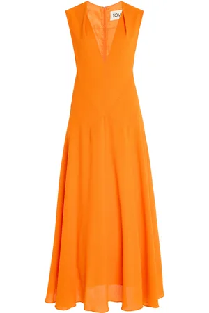 TOVE Ambre Wool Crepe Maxi Dress, , FR 34