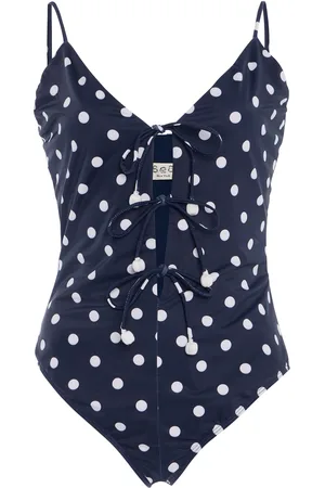 SEA Pauline Polka-Dot One-Piece Swimsuit, , XS