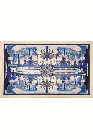JOHANNA ORTIZ Secretos Del Haren Silk Shawl, , OS