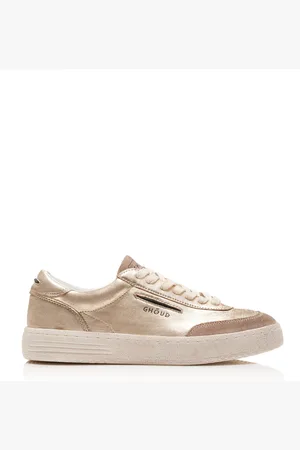 Ghoud Lido Metallic Leather Sneakers, , IT 37