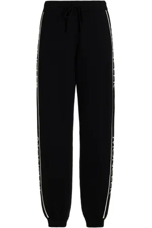 Moncler Logo-Trimmed Wool Sweatpants, , M