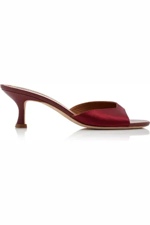 Staud Brigitte Satin Mules, , IT 37