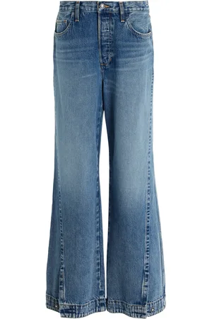 Favorite Daughter The Oliver Cotton-Blend Ultimate Baggy Wide-Leg Pants, , 27