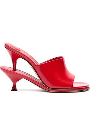 Jacquemus Les Doubles Stacked Patent Leather Mules, , FR 40