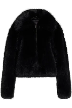 The Frankie Shop Hope Faux Fur Jacket, , L