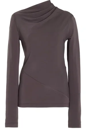 Totême Draped Jersey Top, , XS