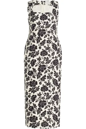 POSSE Exclusive Alice Linen Midi Dress, , XXS