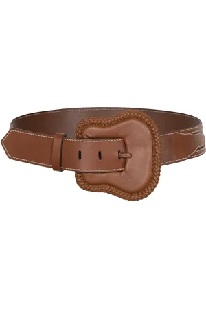 JOHANNA ORTIZ Leeward Leather Belt, , XS