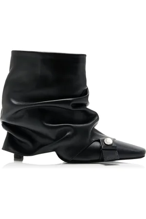 The Attico Juno Leather Ankle Boots, , IT 36