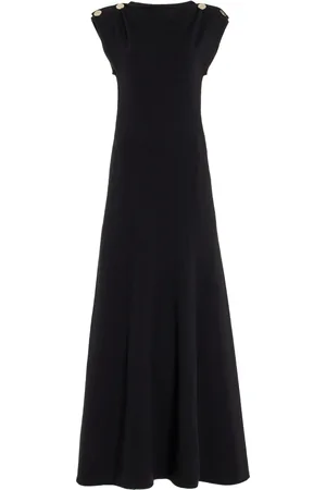 GALVAN Fatima Knit Jersey Maxi Dress, , XS