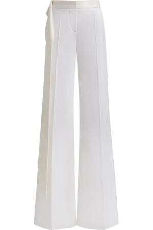 Victoria Beckham New Gigi Low-Rise Straight-Leg Trousers, , UK 6