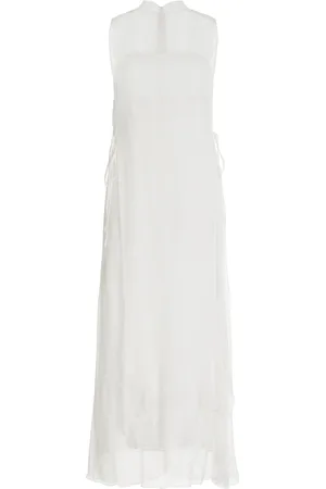 All That Remains Ola Crinkled Silk Maxi Dress, , AU 8