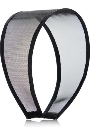 LELET NY Giselle Satin-Trimmed Mesh Headband, , OS