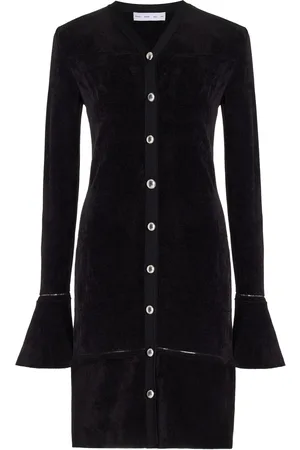 Proenza Schouler Lucille Chenille Cardigan, , XS