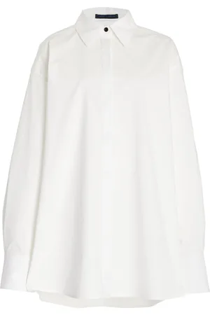 Proenza Schouler Addy Cotton Poplin Top, , US 8