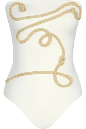 JOHANNA ORTIZ Palmy Textured One-Piece Swimsuit, , XS