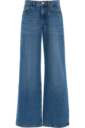 Jeanerica Kyoto Rigid Low-Rise Flared-Leg Jeans, , 24