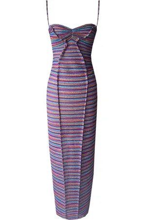GEORGIA HARDINGE Exclusive The Prism Striped Midi Dress, , UK 16