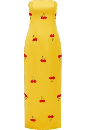 LEO LIN Rayna Embellished Crepe Maxi Dress, , AU 12