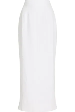 POSSE Exclusive Emma Linen Maxi Skirt, , XS