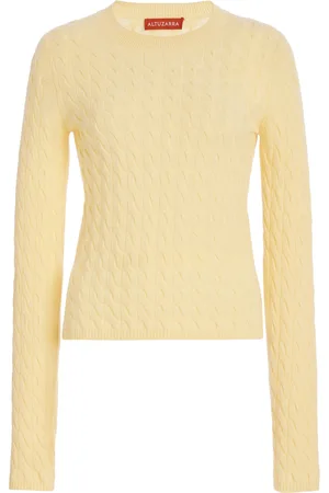 Altuzarra Milla Cable-Knit Cashmere Sweater, , M