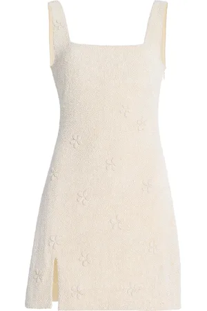Staud Le Sable Beaded Mini Dress, , S