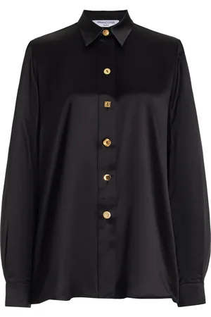 FRANCOISE Exclusive Constance Silk Top, , FR 36