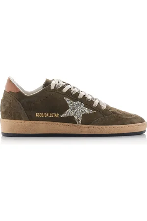 Golden Goose Ball-Star Suede Sneakers, , IT 37