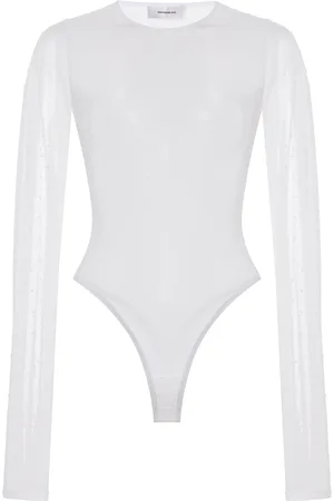 WARDROBE.NYC Polka Dot Bodysuit, , XS