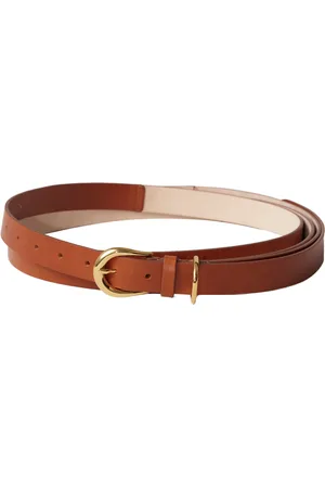 DEHANCHE Despina Leather Wrap Belt, , M