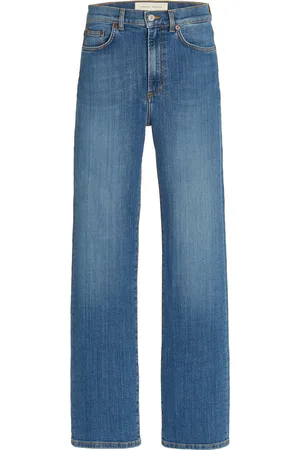 Jeanerica Eiffel Stretch High-Rise Straight-Leg Jeans, , 24