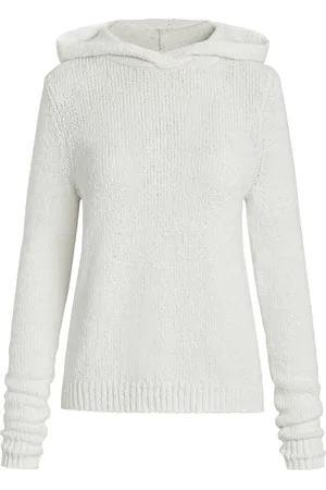AYA MUSE Trix Hooded Knit Cotton Sweater, , XS