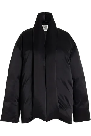 Totême Satin Puffer Jacket, , EU 36