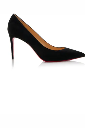 Christian Louboutin Kate 85mm Suede Pumps, , IT 37