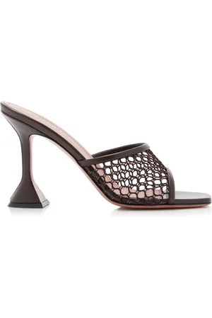 Amina Muaddi Lupita Netted Sandals, , IT 36