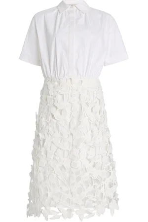 Simkhai Colette Floral Guipure Lace Midi Dress, , US 0