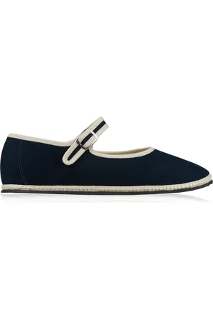 VIBI VENEZIA Canvas Mary Jane Flats, , IT 35