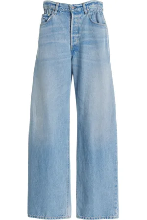 Citizens of Humanity Gwendoline Scrunched Rigid High-Rise Wide-Leg Jeans, , 30